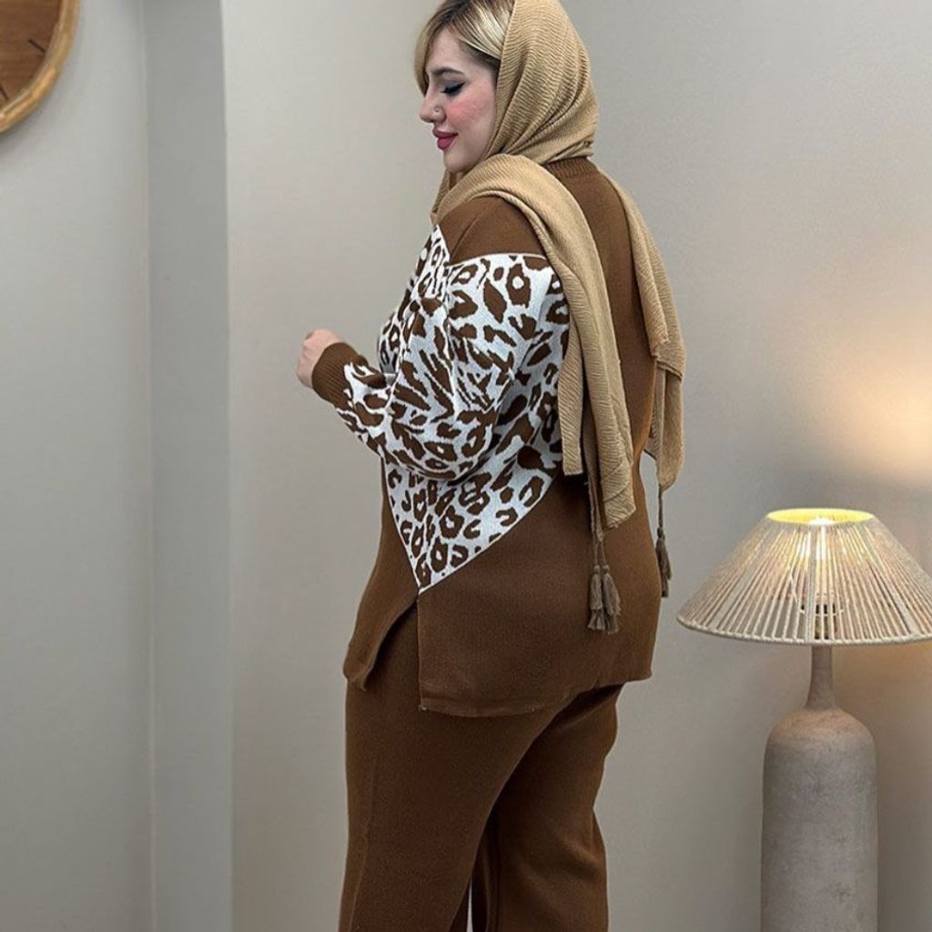 خرید آنلاین ست بافت زنانه طرح داماس