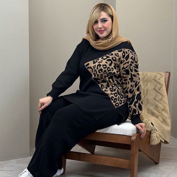 ست بافت زنانه طرح داماس