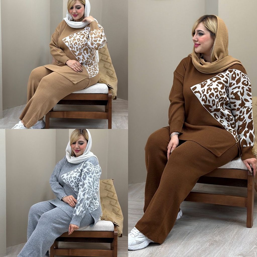 خرید اینترنتی ست بافت زنانه طرح داماس