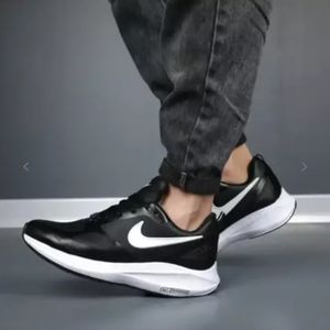 فروش اینترنتی کفش نایک گاید چرم مردانه رنگ مشکی