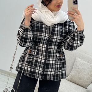 مشخصات پالتو زنانه طرح کمر گت موهر