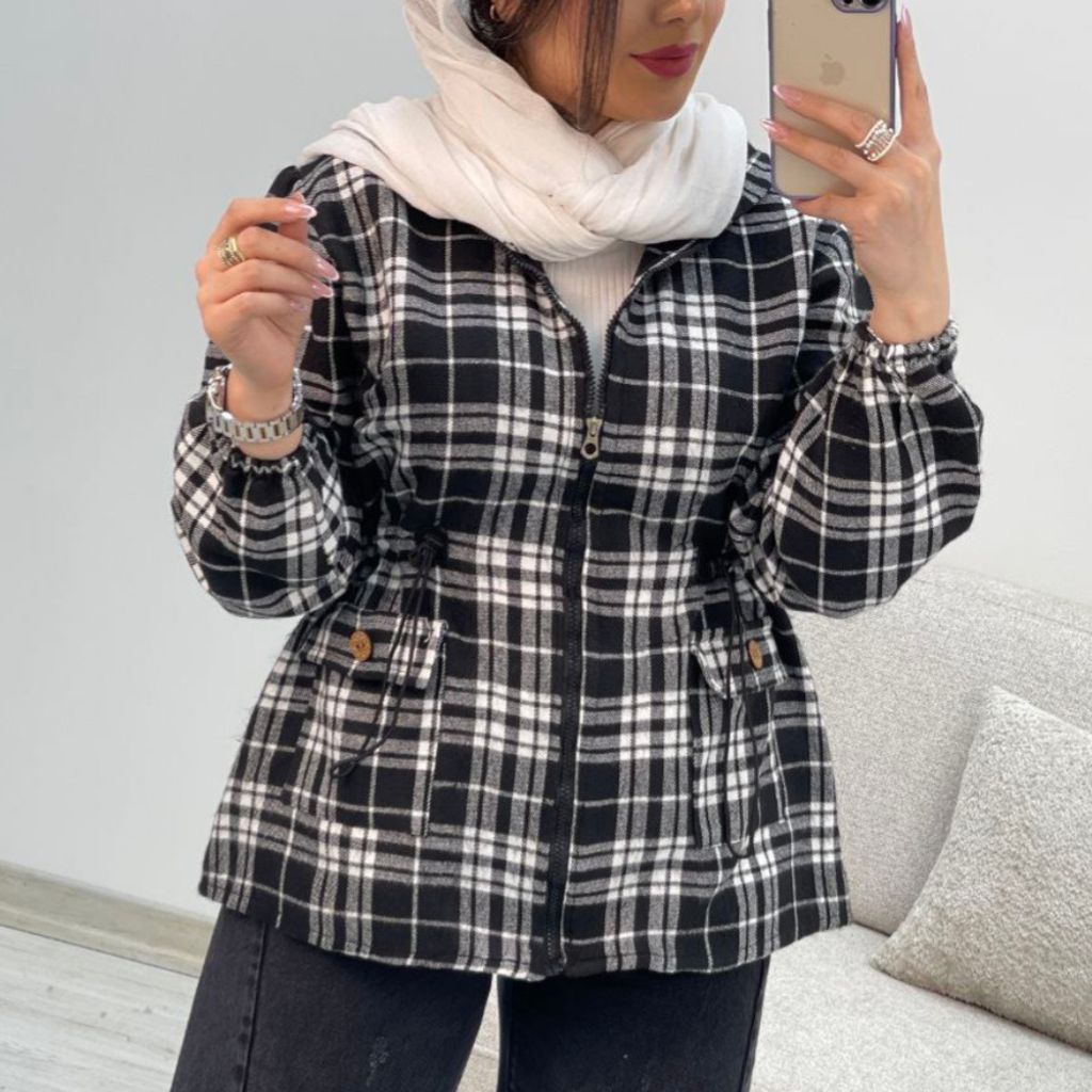 قیمت پالتو زنانه طرح کمر گت موهر