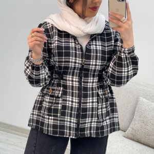 قیمت پالتو زنانه طرح کمر گت موهر