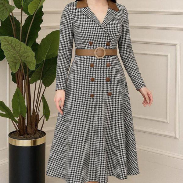 مانتو زنانه طرح پاییزی