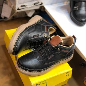 مشخصات کفش چرم اسپرت مردانه مدل فراز رنگ مشکی