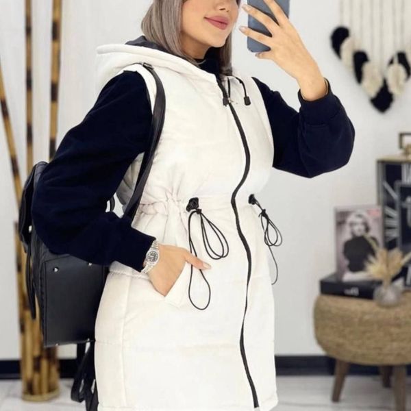 پافر زنانه طرح چرم