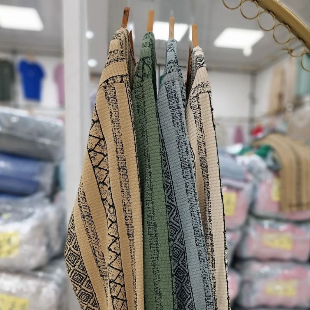 فروش اینترنتی تونیک مانتویی زنانه راه راه تسلا درجه یک پاییزه