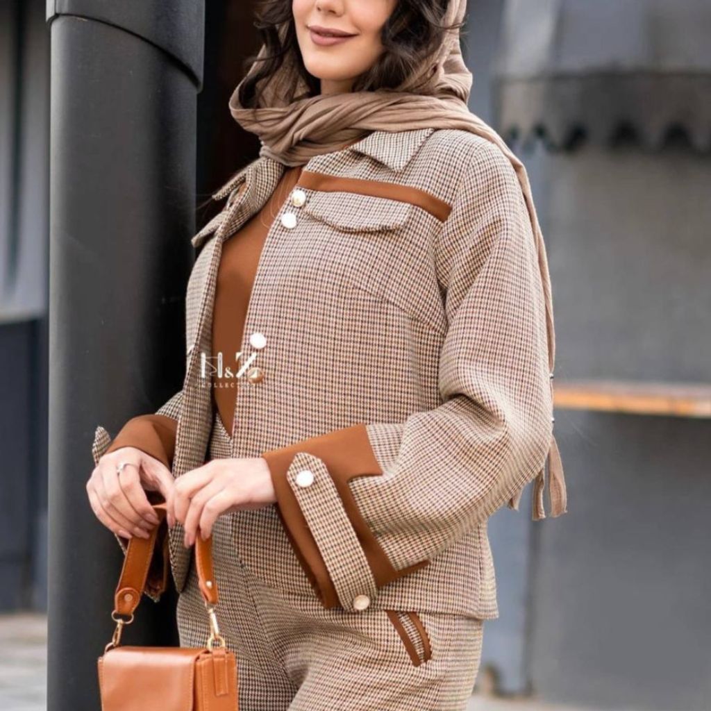 مشخصات کت و شلوار زنانه طرح راسپینا