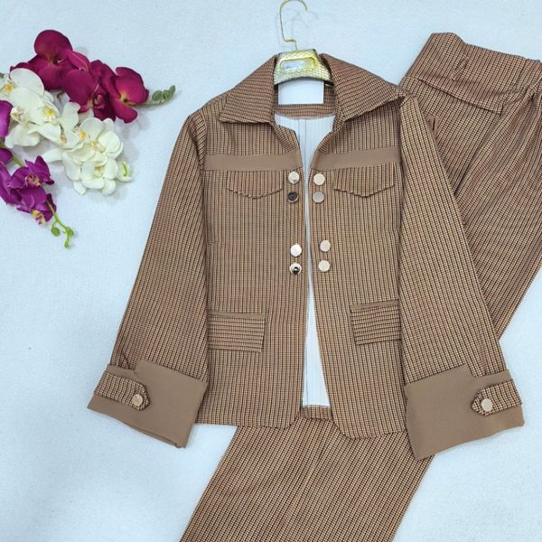 کت و شلوار زنانه طرح راسپینا