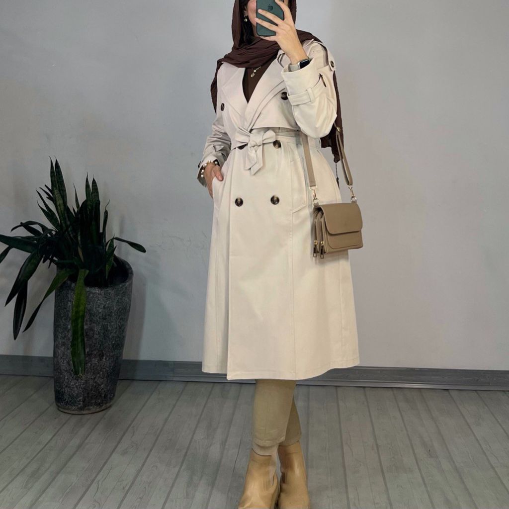 خرید آنلاین مانتو زنانه طرح بارانی