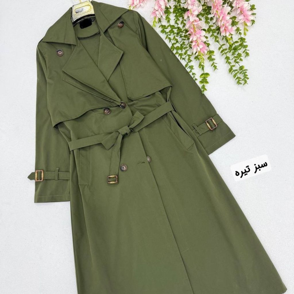 خرید انلاین مانتو زنانه طرح بارانی