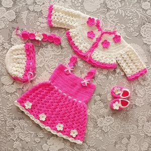 پیراهن نوزادی صفر تا شش ماه