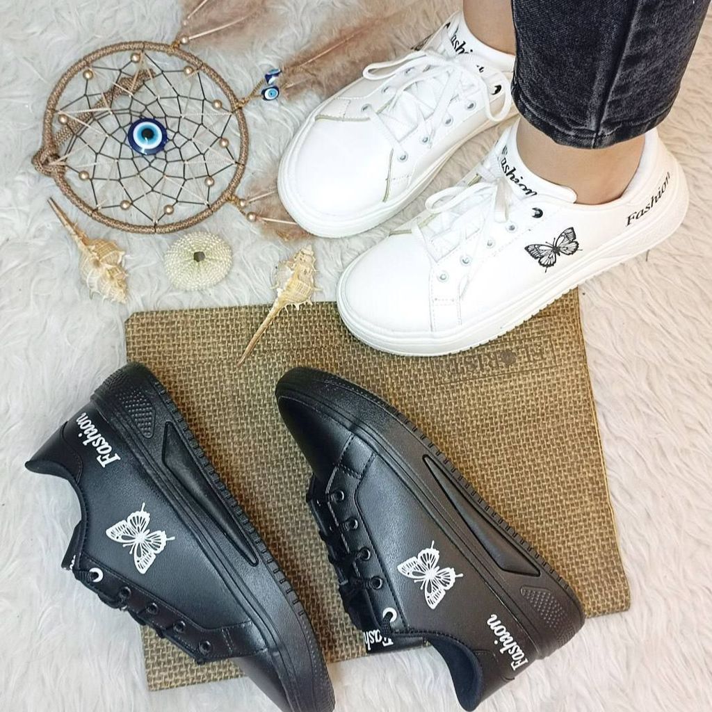 خرید انلاین کفش اسپرت ونس زنانه و دخترانه مدل پروانه