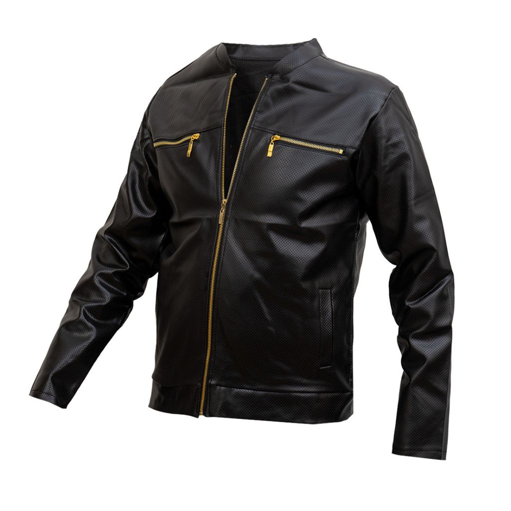 مشخصات کاپشن چرم مردانه مدل SERGIO