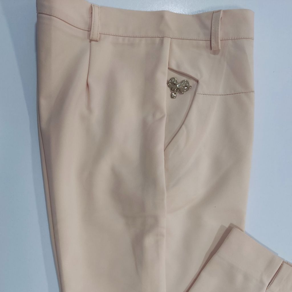 قیمت ارزان شلوار زنانه پارچه ای قد نود و پنج چاکدار