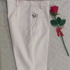 خرید آنلاین شلوار زنانه پارچه ای قد نود و پنج چاکدار