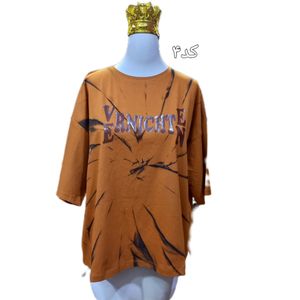 قیمت تیشرت باکسی قواره دار کد 781