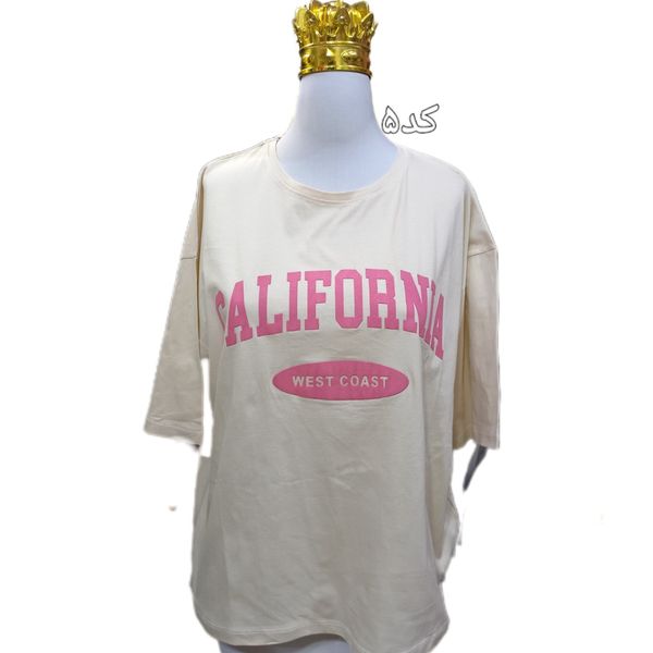 تیشرت باکسی قواره دار کد 783