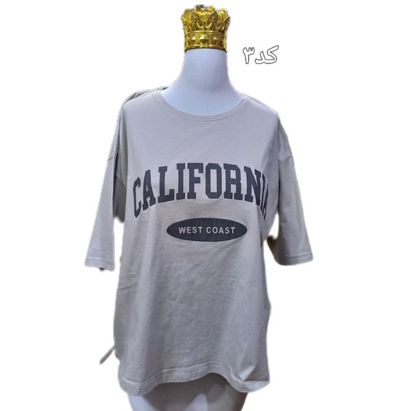 تیشرت باکسی قواره دار کد 783