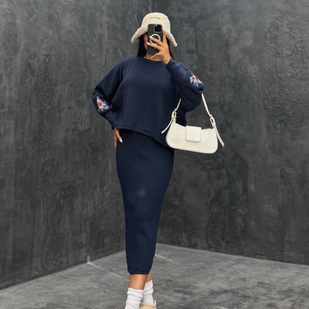 خرید آنلاین ست دوتیکه بافت کد1