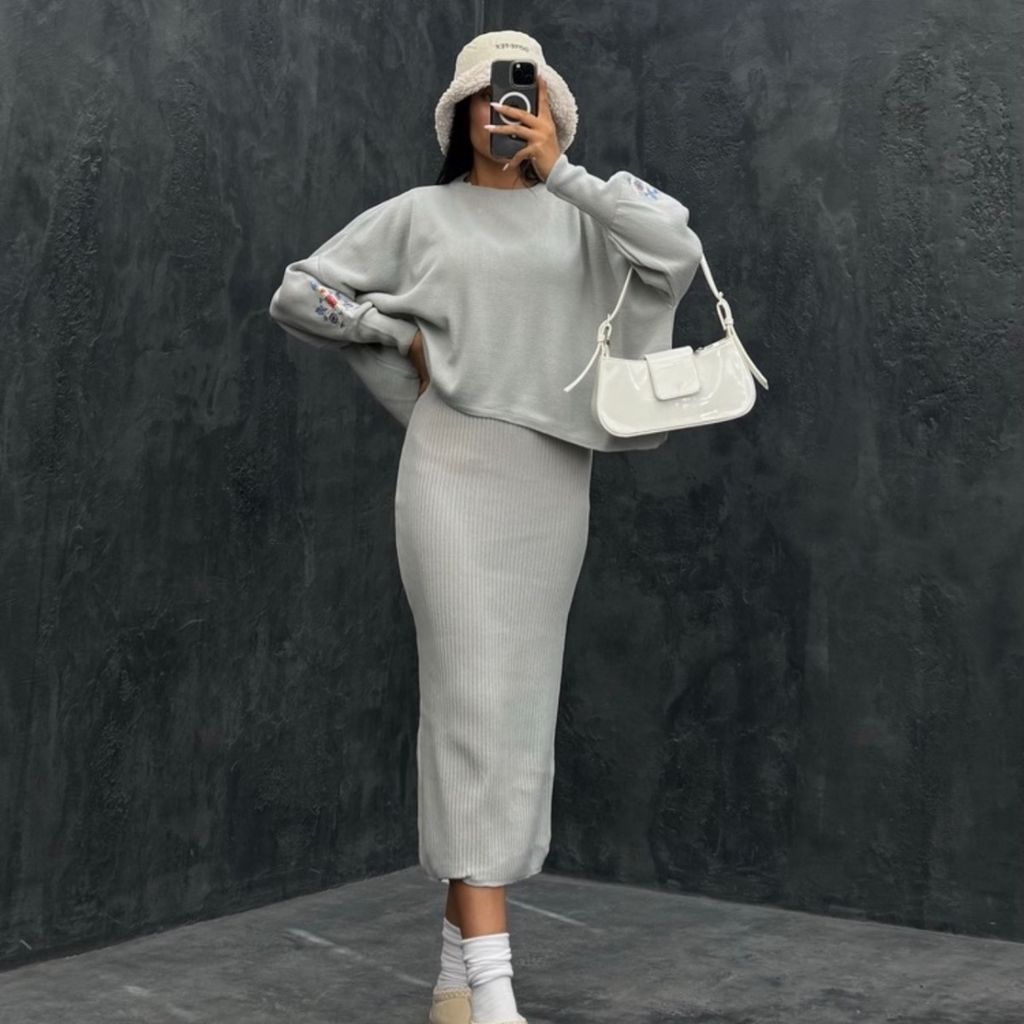 فروش اینترنتی ست دوتیکه بافت کد1