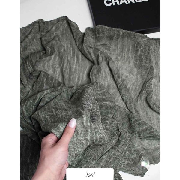 شال کنفی نخی ژاکارد سنگشور ریموند