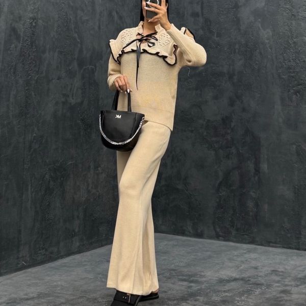 ست دو تیکه بافت کد2