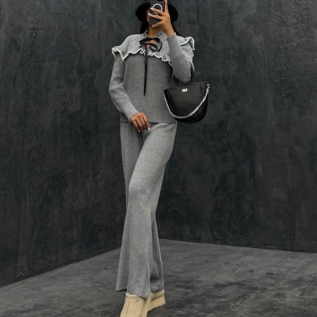 فروش اینترنتی ست دو تیکه بافت کد2