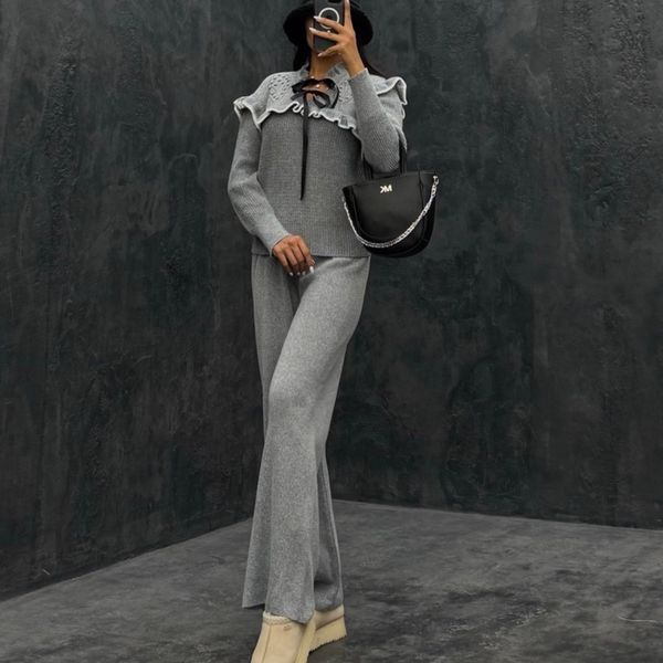 ست دو تیکه بافت کد2