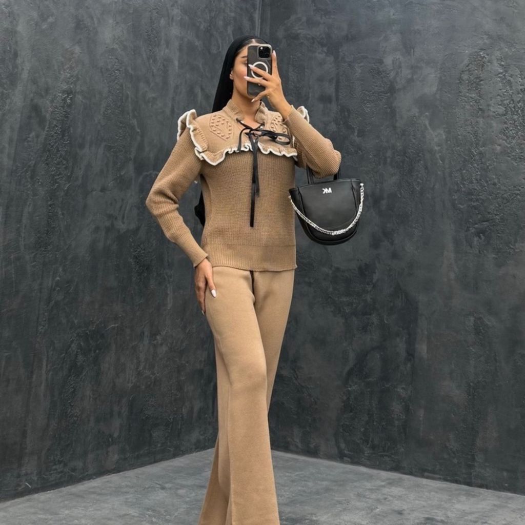 خرید انلاین ست دو تیکه بافت کد2