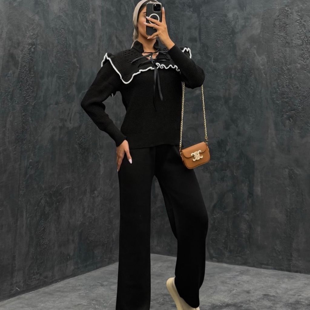 مشخصات ست دو تیکه بافت کد2