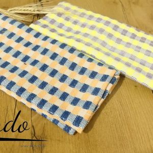 فروش اینترنتی دستمال آشپزخانه  50*70نخی پک سه عددی