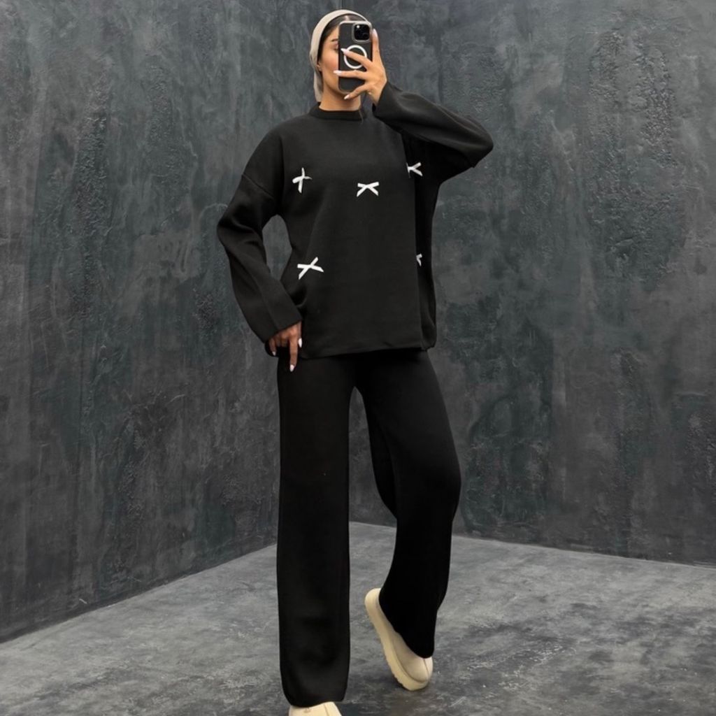 خرید اینترنتی ست دوتیکه بافت کد 3