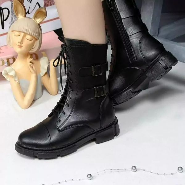 بوت ساقدار زیپ دار