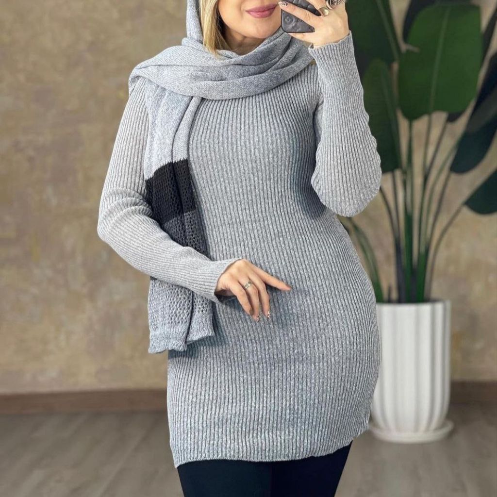 خرید آنلاین بافت زنانه طرح کش بافت