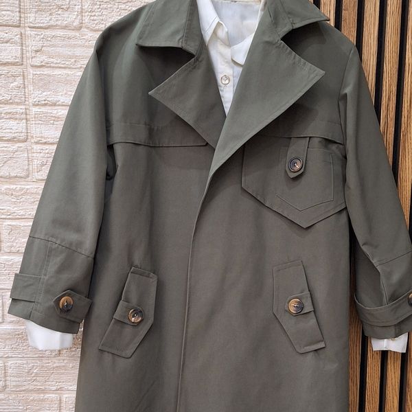 بارونی آستردار کتان زارا مدل نورا