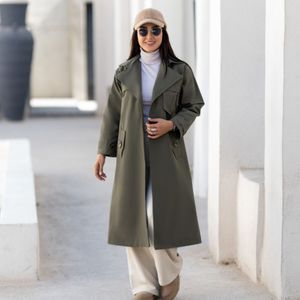 بارونی آستردار کتان زارا مدل نورا