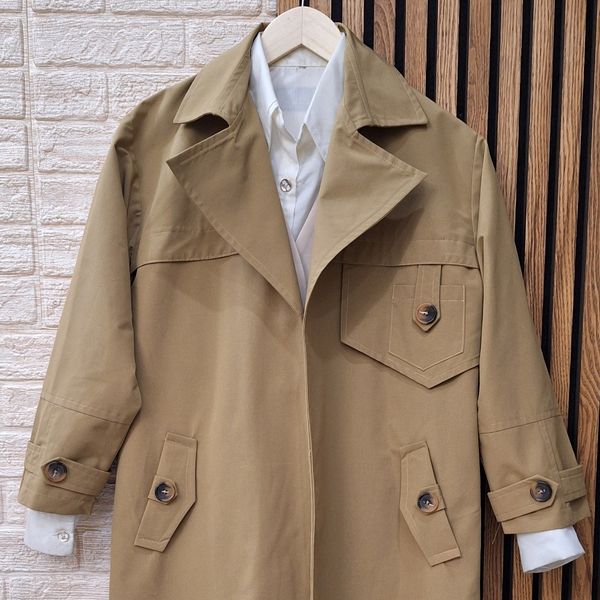 بارونی آستردار کتان زارا مدل نورا