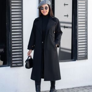 خرید انلاین مانتو بارانی زنانه مدل نورا