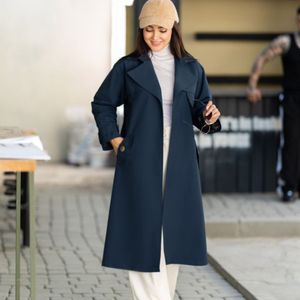 خرید انلاین مانتو بارانی زنانه مدل نورا