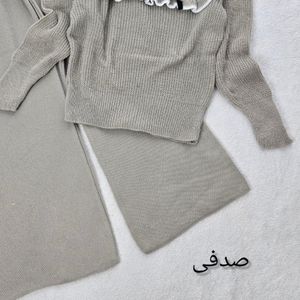 فروش اینترنتی بلوز و شلوار بافت طرح پینترستی