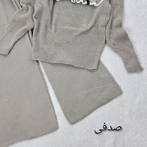 بلوز و شلوار بافت طرح پینترستی