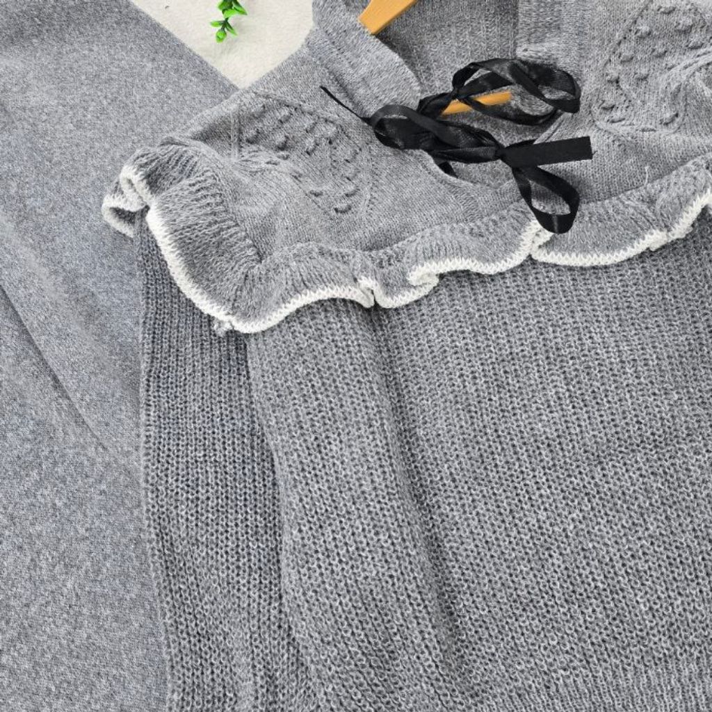 خرید اینترنتی بلوز و شلوار بافت طرح پینترستی