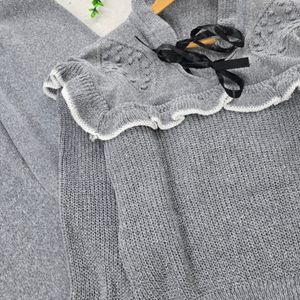 خرید اینترنتی بلوز و شلوار بافت طرح پینترستی