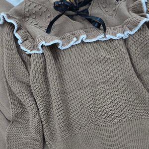 خرید اینترنتی بلوز و شلوار بافت طرح پینترستی