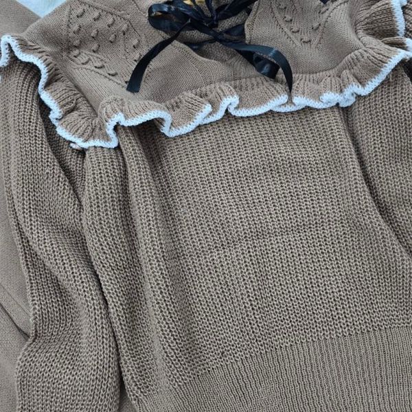 بلوز و شلوار بافت طرح پینترستی