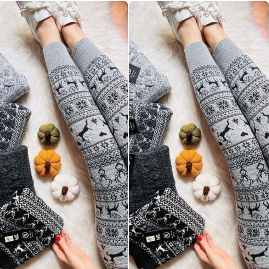 قیمت شلوار زنانه بافت طرح گوزن