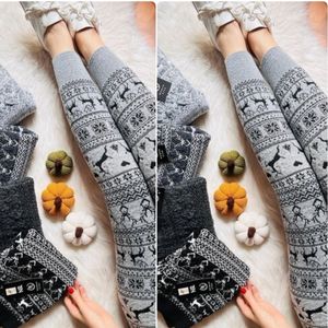 شلوار زنانه بافت طرح گوزن