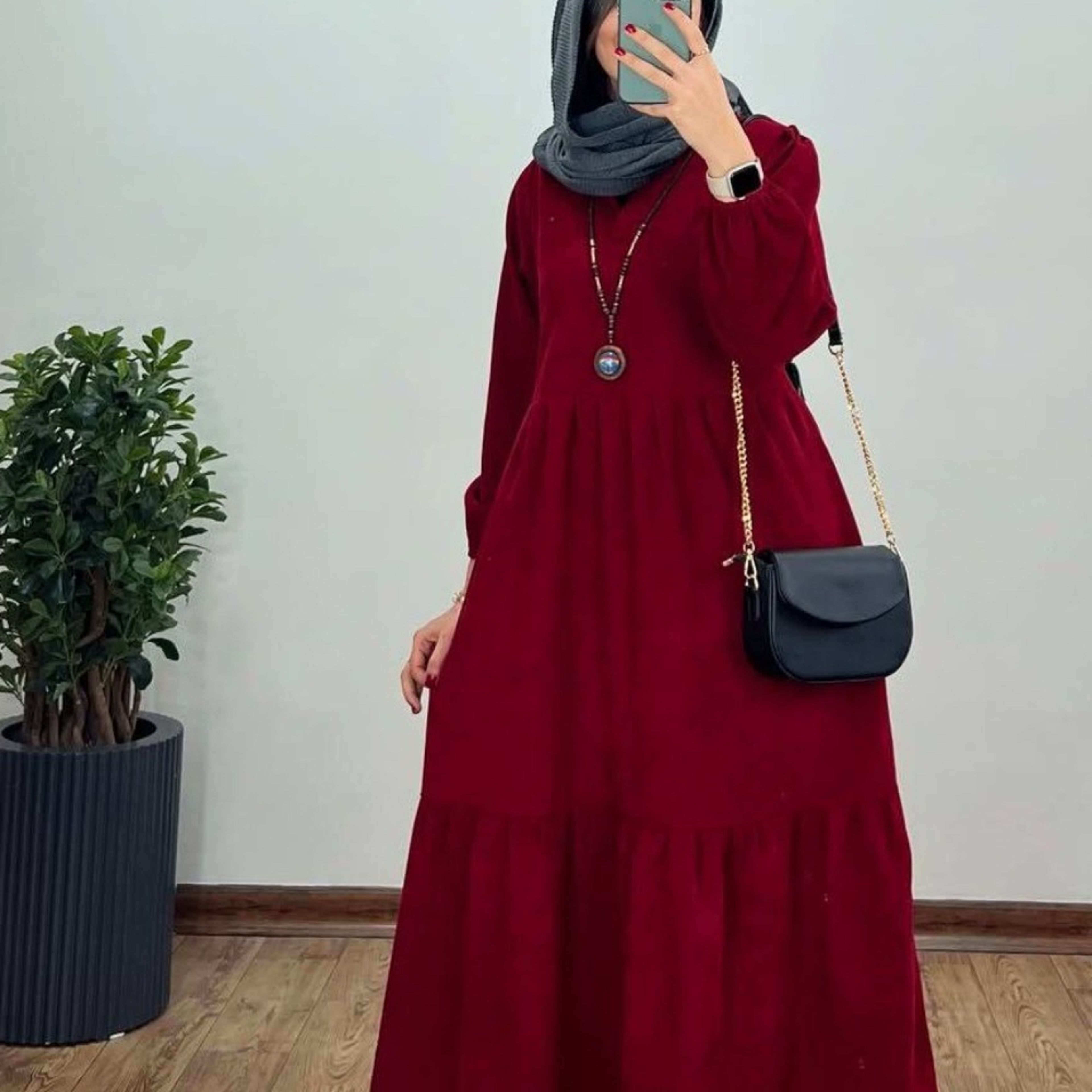 خرید انلاین کفتان مخمل 100748