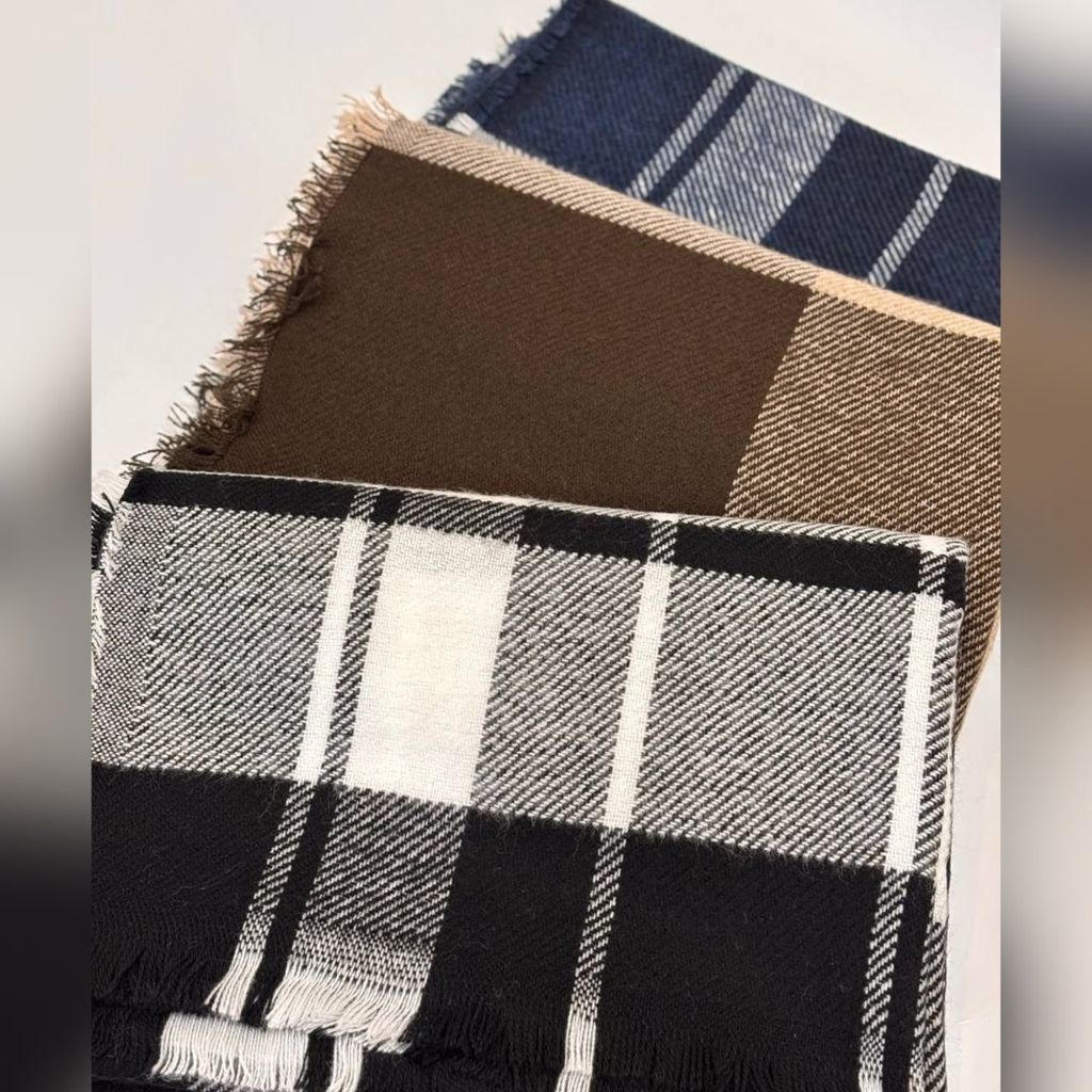 خرید انلاین شاا زمستانه موهر چهارخونه